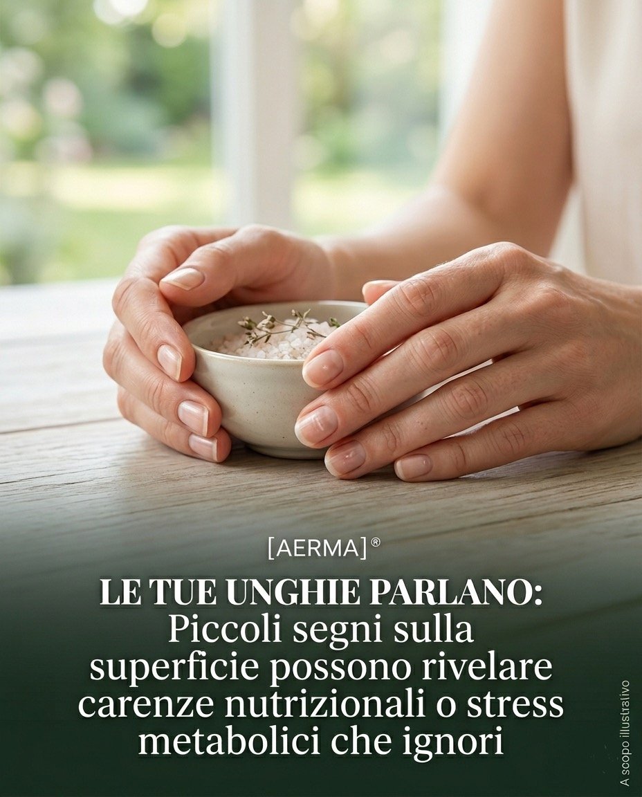 Le tue unghie parlano: piccoli segni sulla superficie possono rivelare carenze nutrizionali o stress metabolici che ignori.